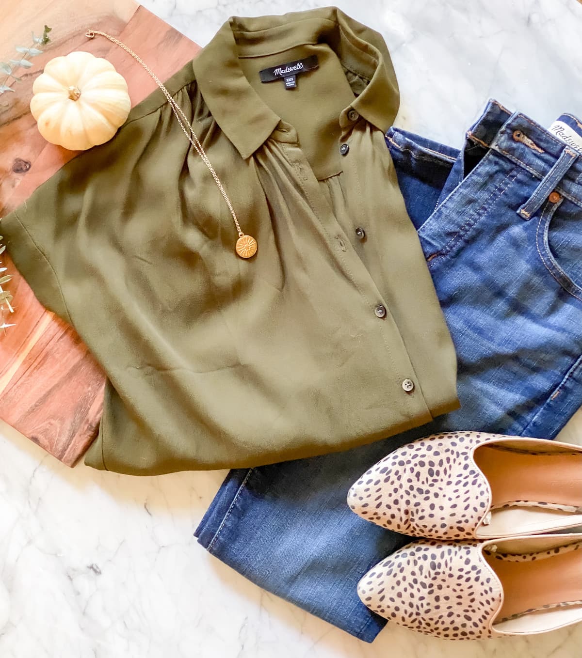 clothing flatlay