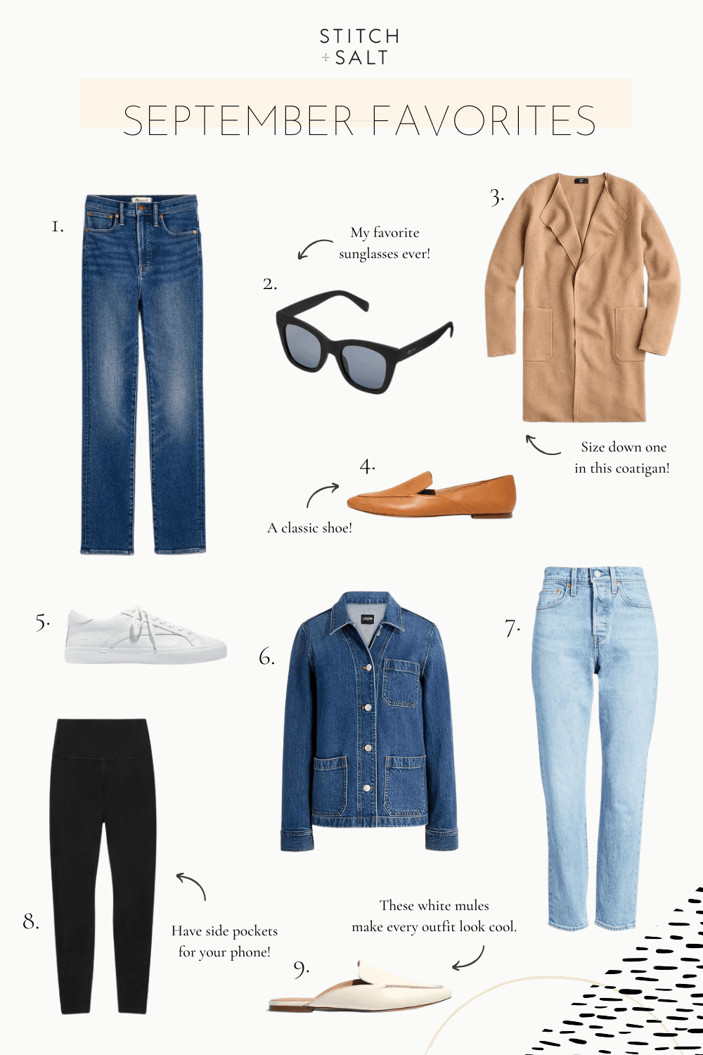 September Favorites: Nine Pieces For Your Fall Wardrobe