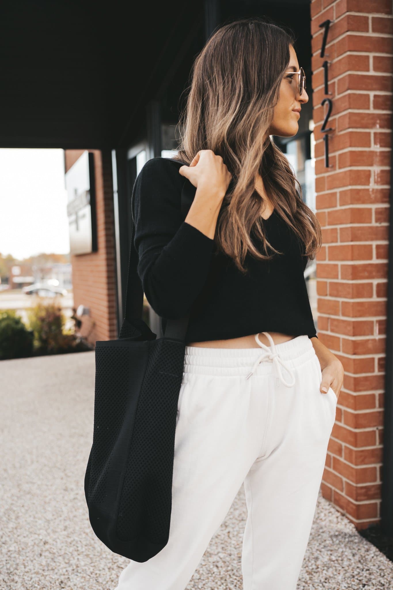 Two Ways To Style A Black Sweater For Fall