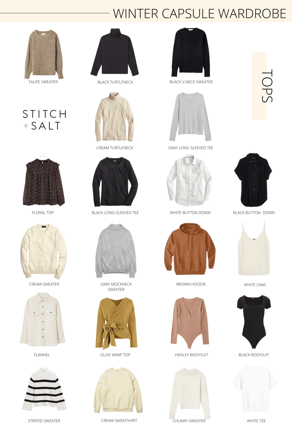 Winter Capsule Wardrobe