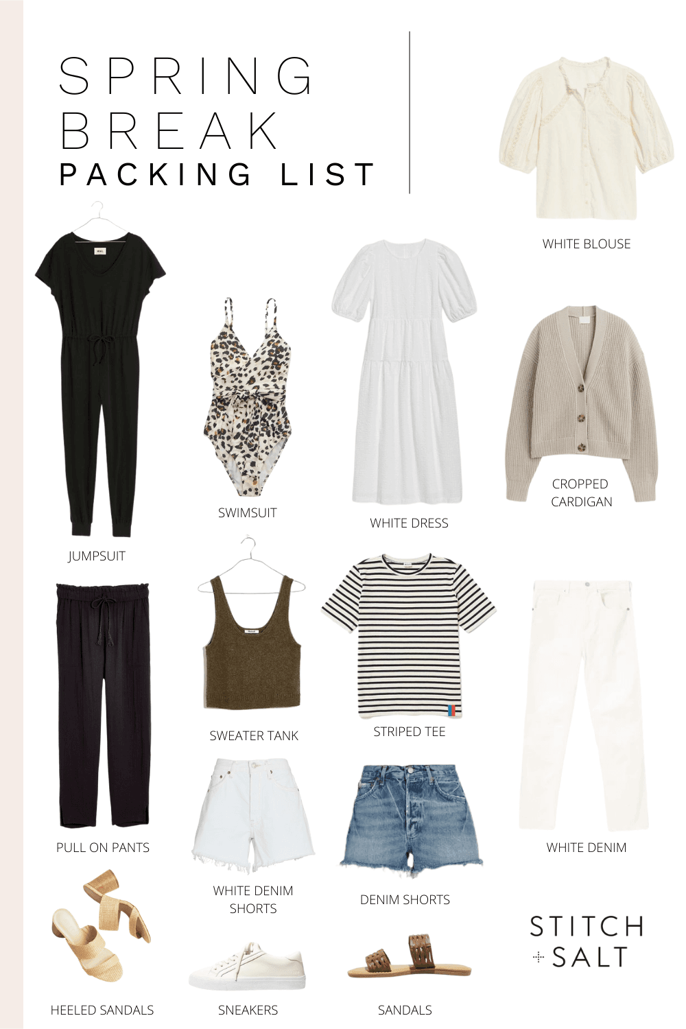 Spring Break Packing List Plus Outfit Ideas