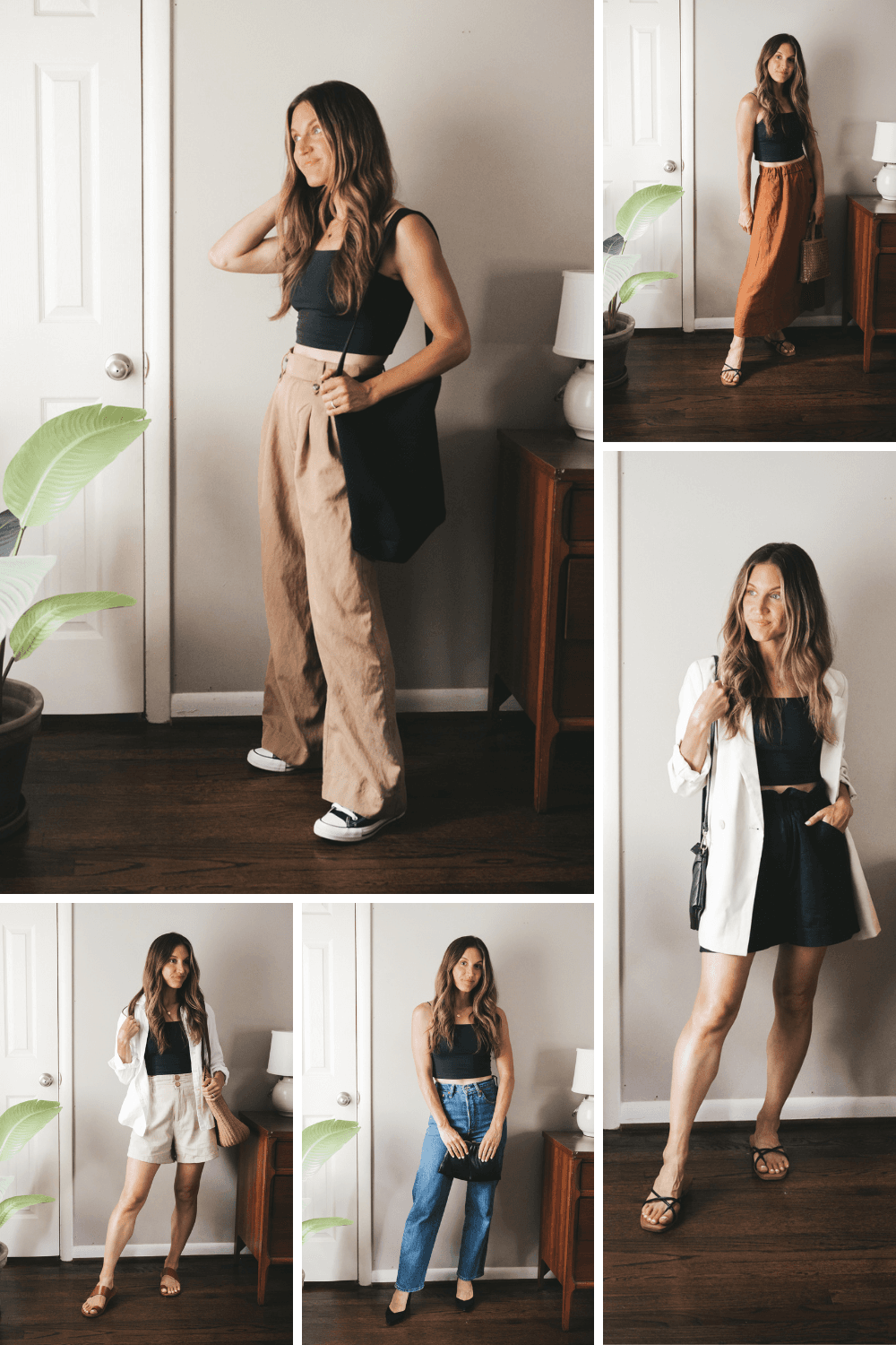 Elevated Crop Top Outfit Ideas For Summer