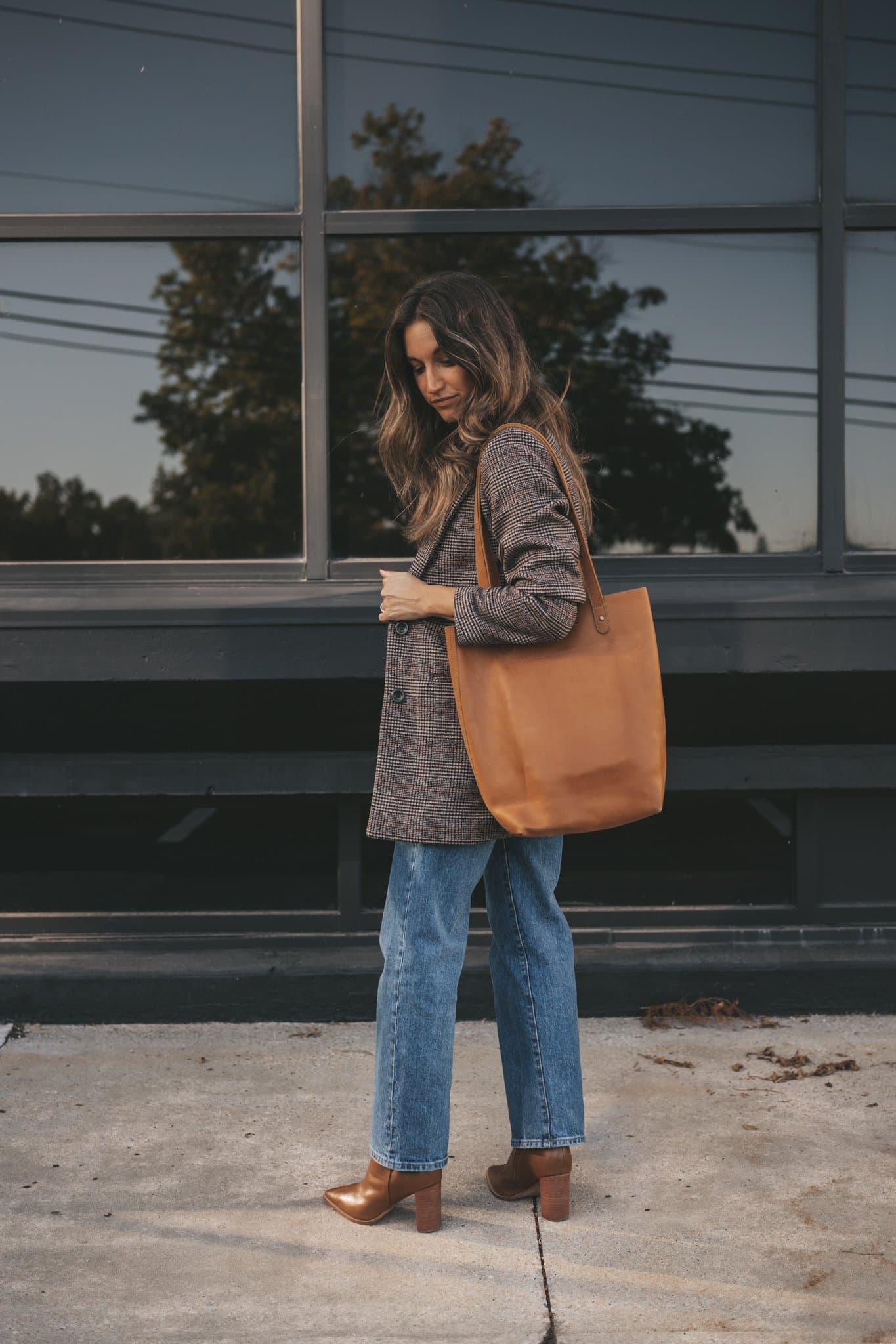 How To Style A Plaid Blazer For Fall