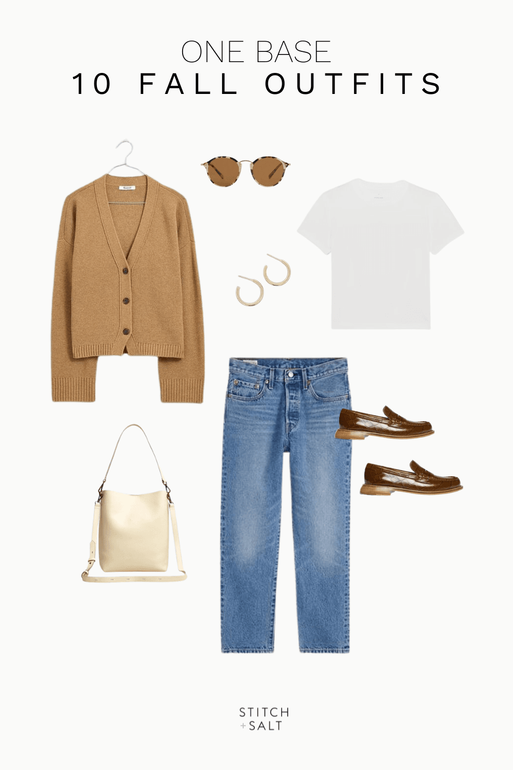 One Base, Ten Fall Outfits