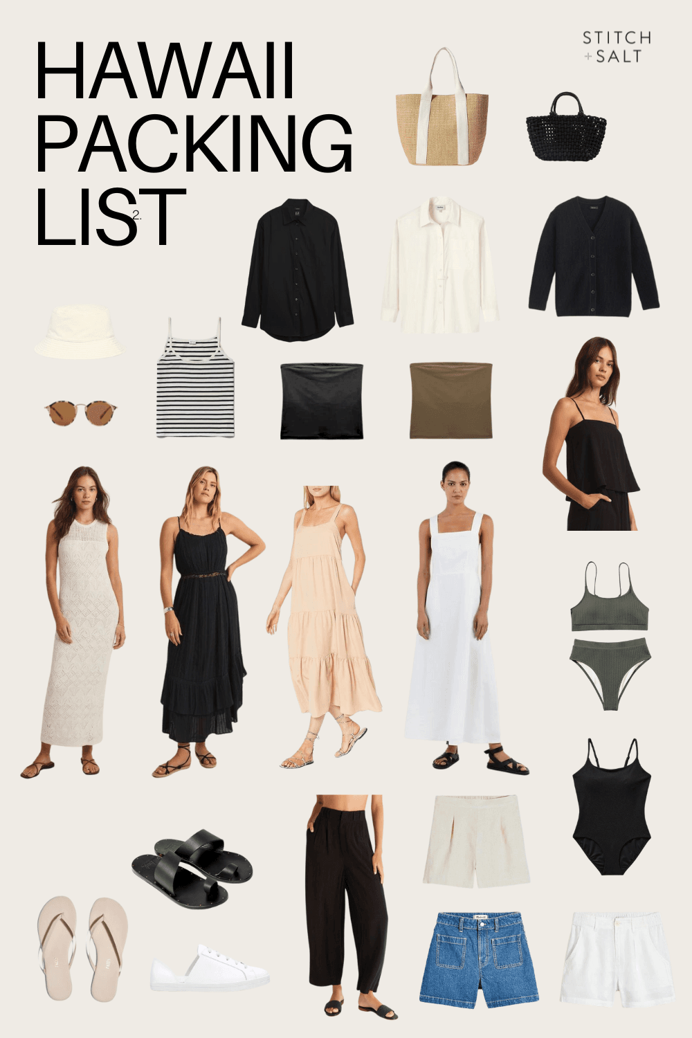 Hawaii Packing List