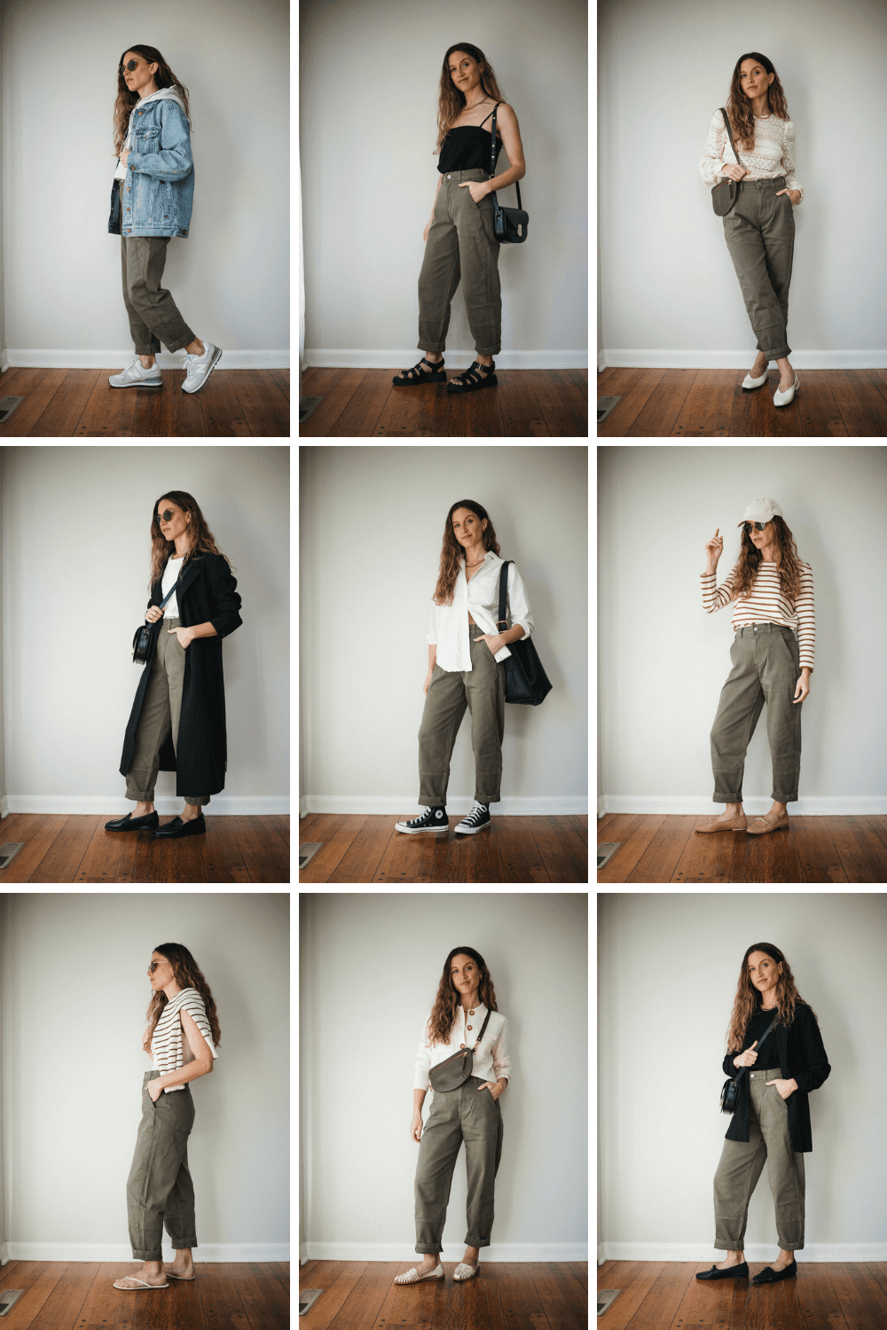 Outfits With Green Cargo Pants