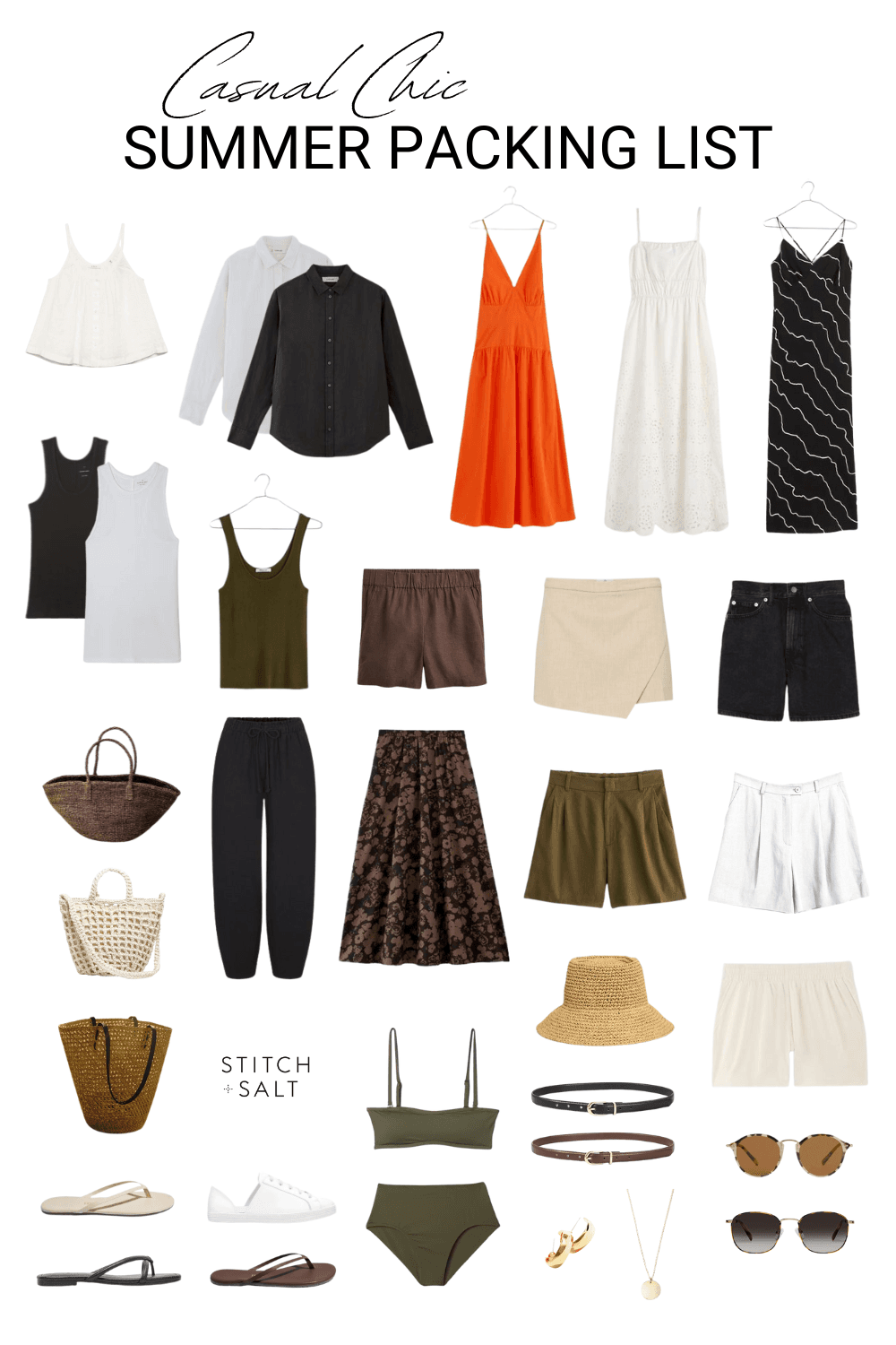 Summer Packing List