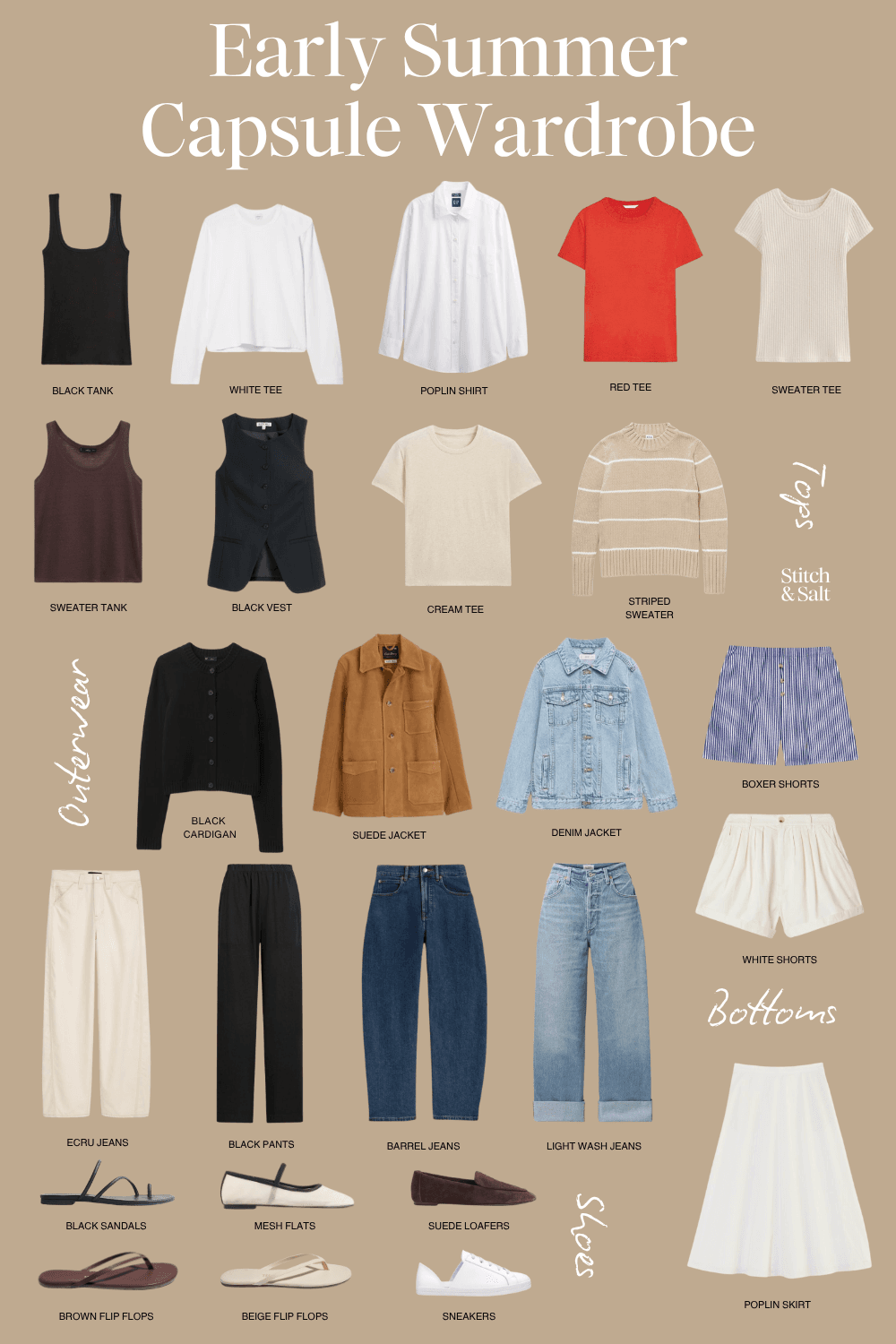 Early Summer Capsule Wardrobe 2025