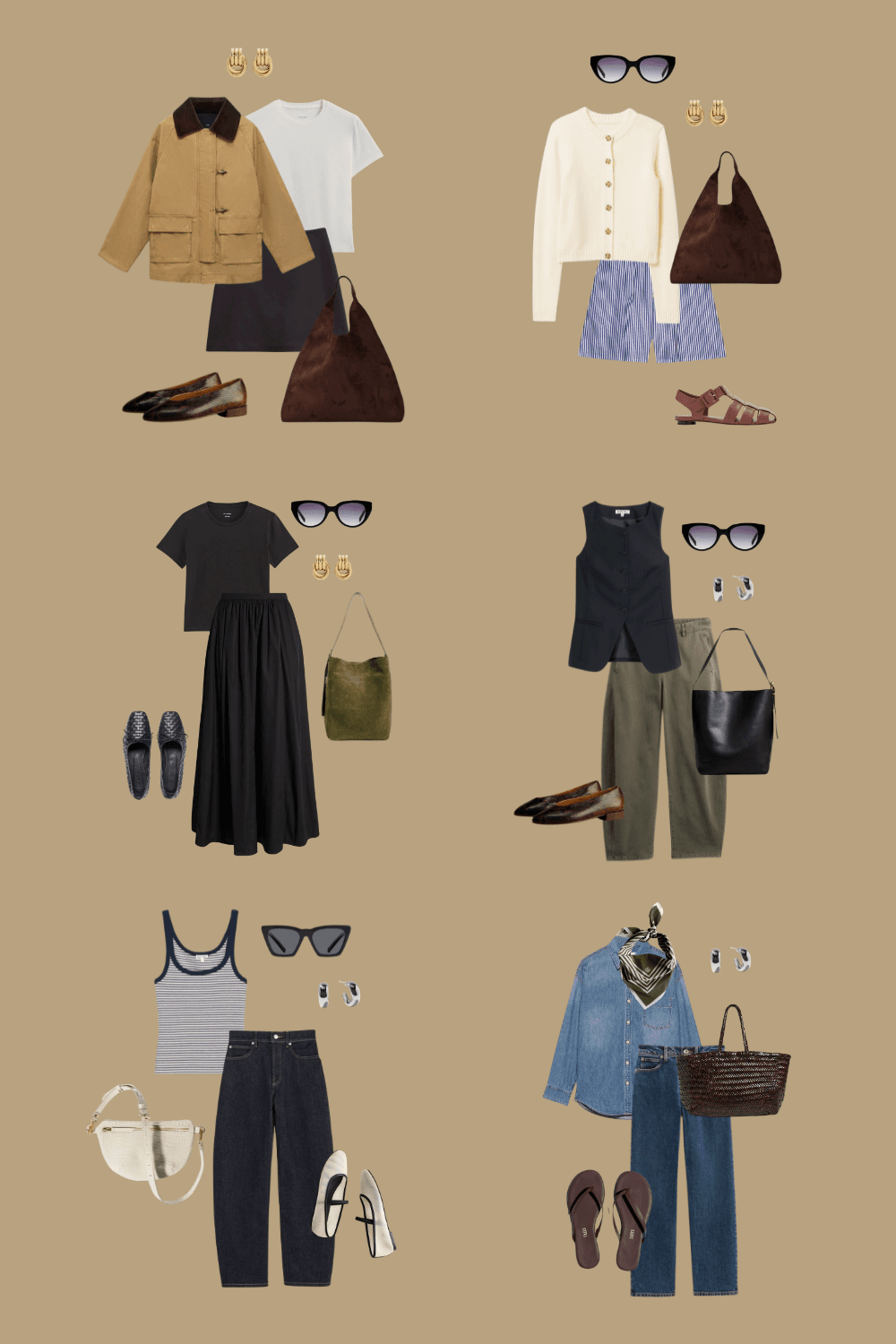 Ten Summer To Fall Outfits