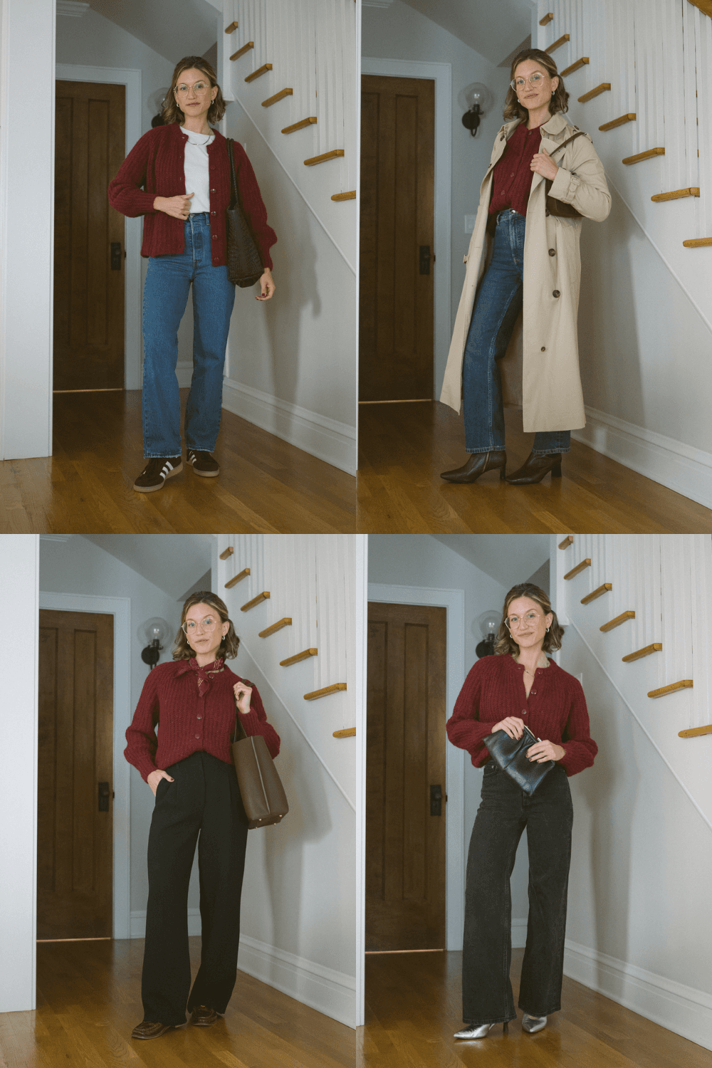 Sézane Emile Cardigan Outfits