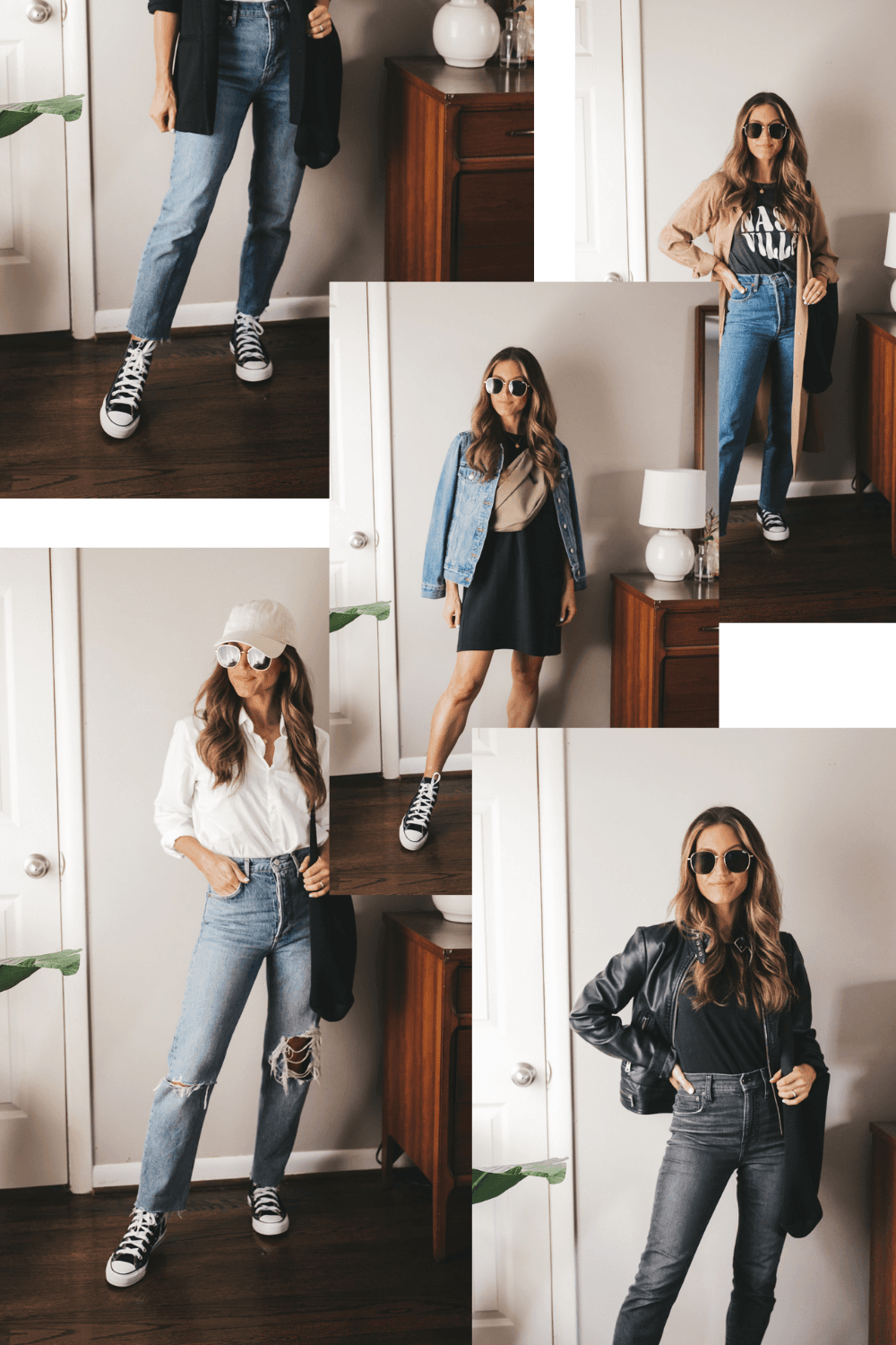 Five Elevated Outfits With High Top Converse