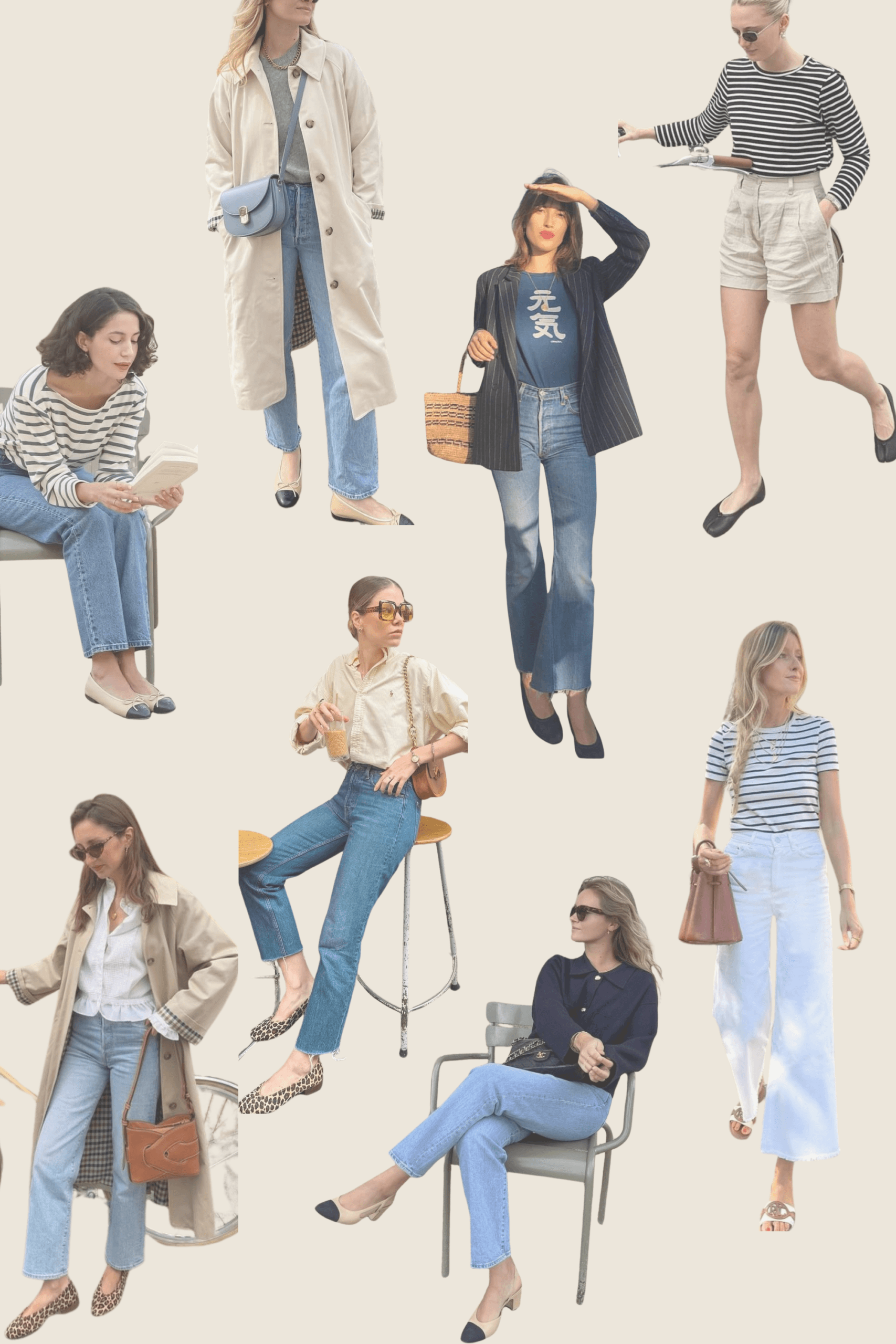 Eight Parisian Spring Outfits to Copy in 2026
