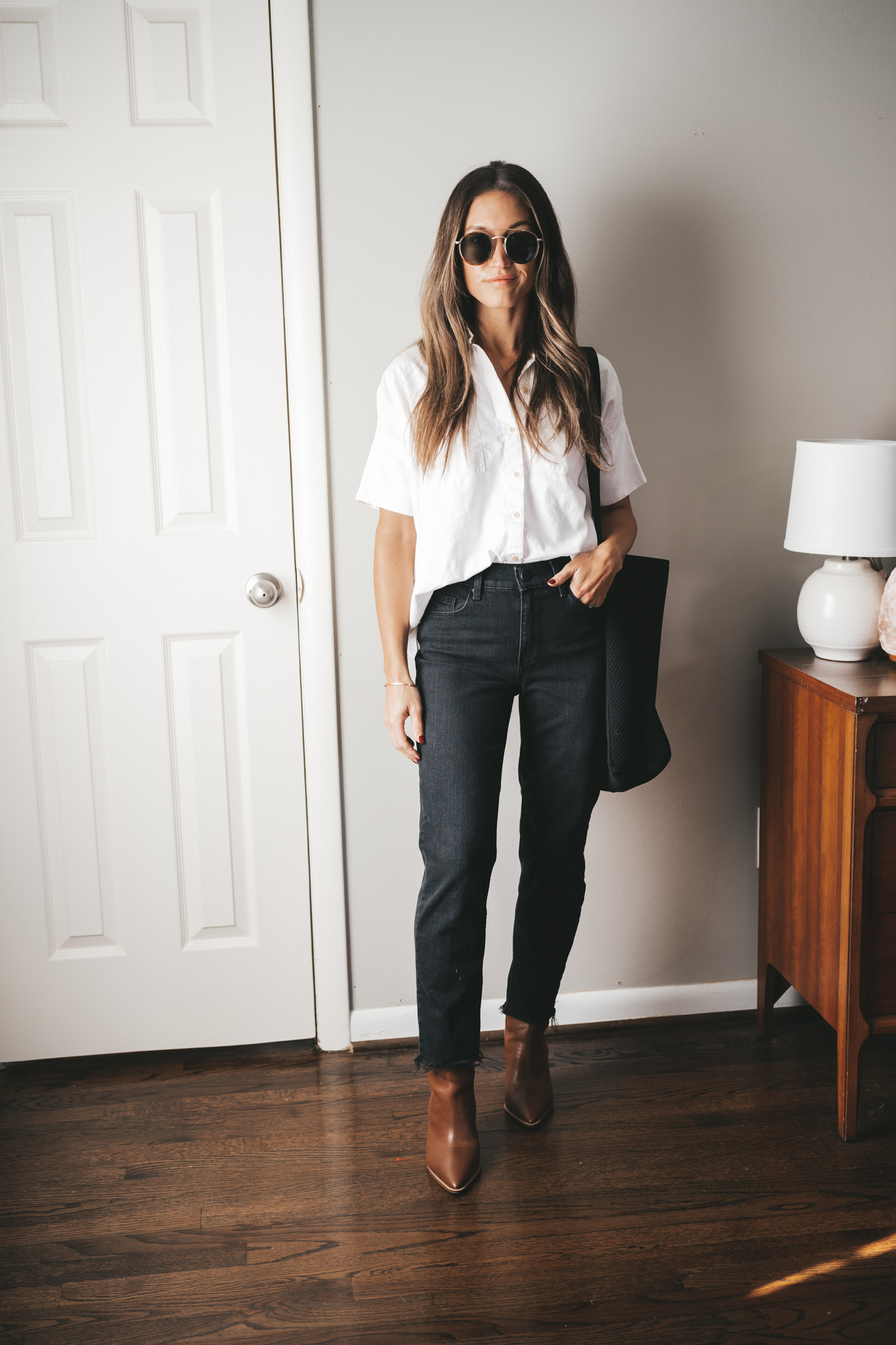 Six Fall Outfits From My Capsule Wardrobe - Stitch & Salt