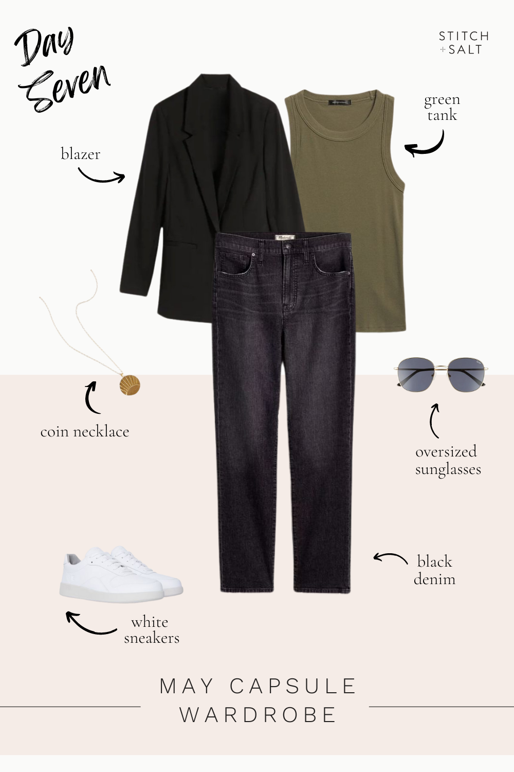 May Capsule Wardrobe Plus 30 Outfit Ideas! - Stitch & Salt