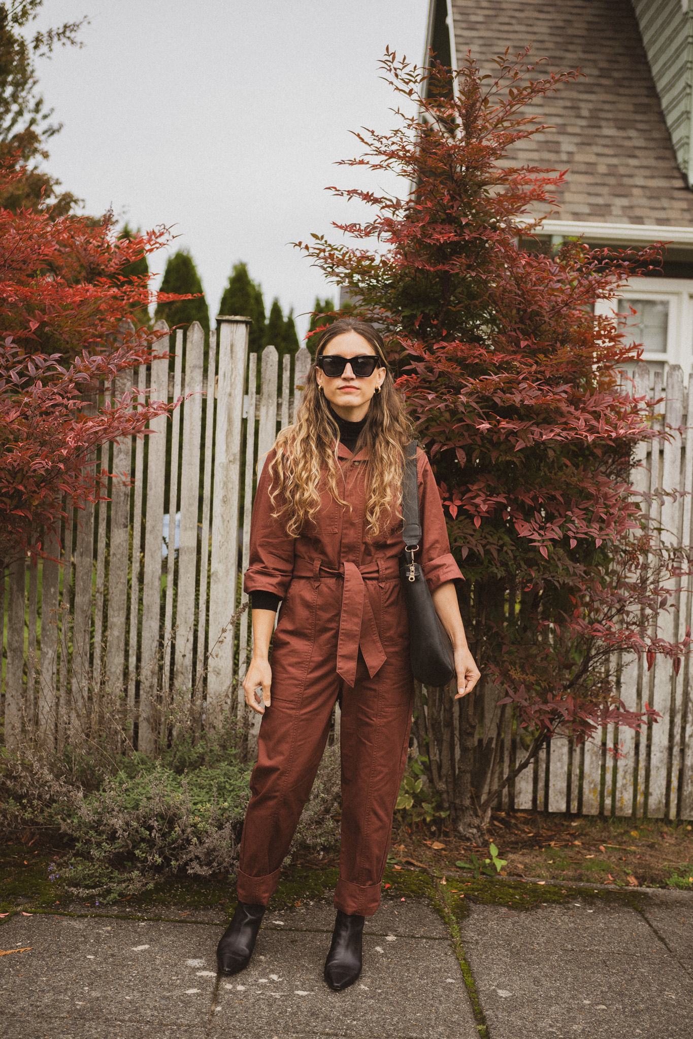 How To Style A Jumpsuit For Fall - Stitch & Salt