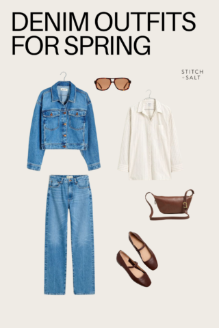 Denim Outfits For Spring - Stitch & Salt