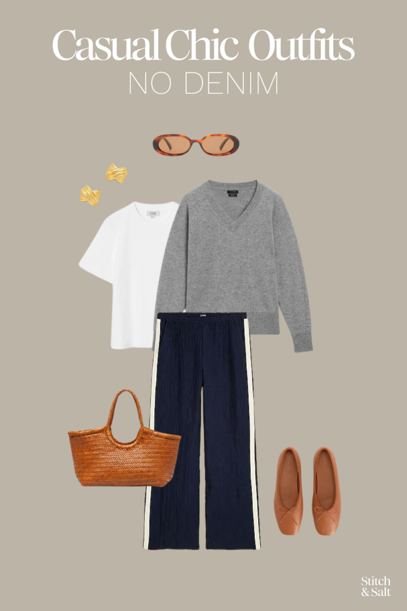 Casual Chic Outfits - No Jeans! - Stitch & Salt