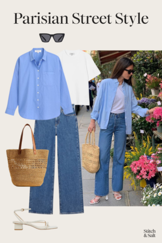 Parisian Street Style Spring Outfits - Stitch & Salt