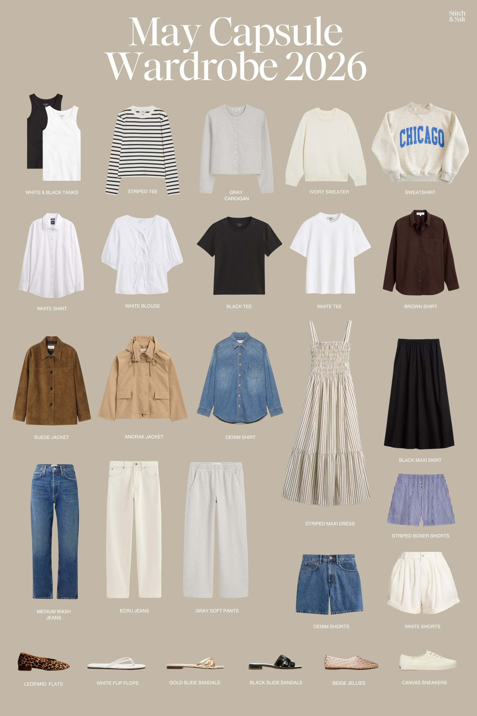 spring capsule wardrobe for may 2026